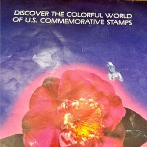 Vintage USPS 50 State Birds & Flowers Commemorative Stamp Pane (1982)-Estate Set